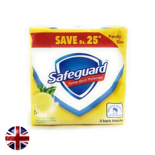 Safeguard Soap 3 Bars Lemon Fresh