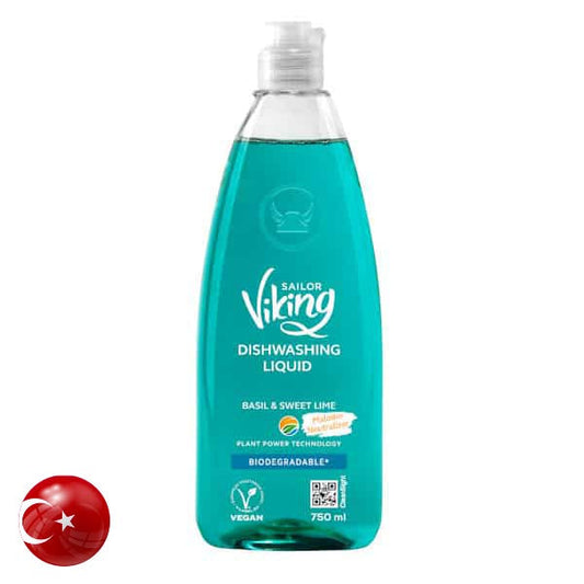 Sailor Viking Dish Washing Liquid 750ml Basil & Sweet Lime