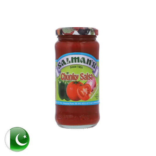 Salmans Chunky Salsa Medium 370gm