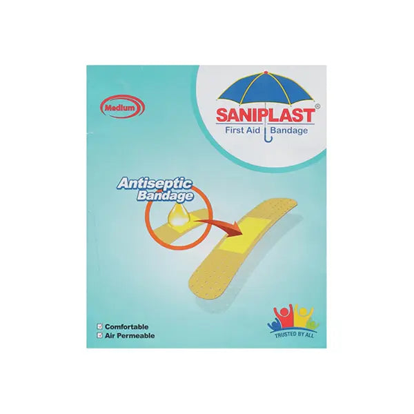 Saniplast Antiseptic Bandage 10 Strips