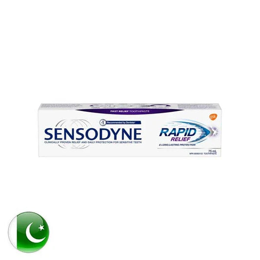 Sensodyne Paste Rapid Relief Tooth Paste 100G