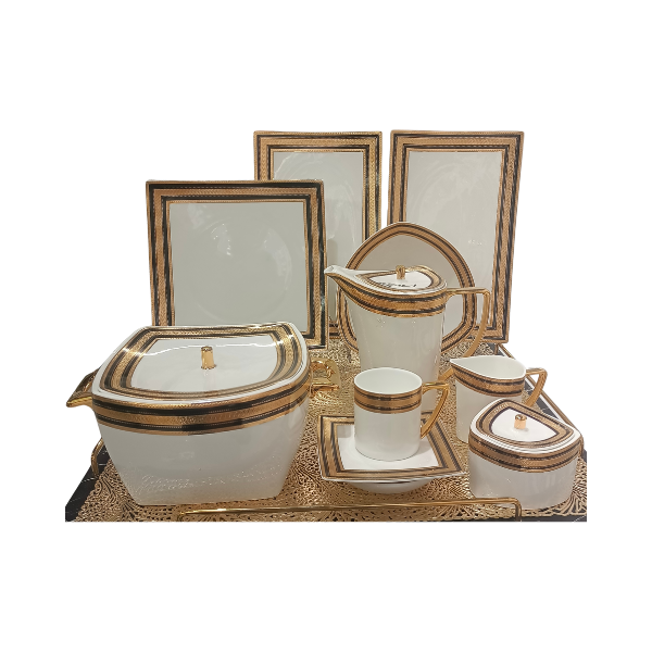 Shabita Bone China Dinner Set 90pcs