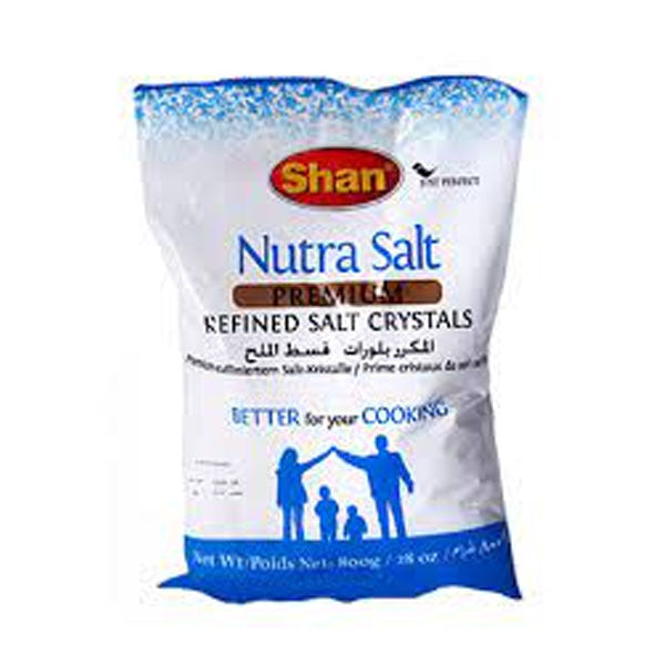 Shan Nutra Salt Premium Refined Salt Crystals 800G