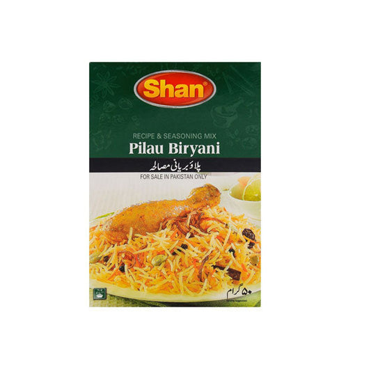 Shan Pilau Biryani Masala 50 Gm