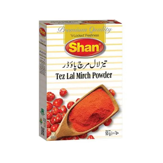 Shan PQ Tez Lal Mirch Powder 50G