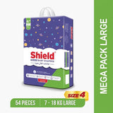 Shield Baby Diaper #4 (7-18) 54 pcs