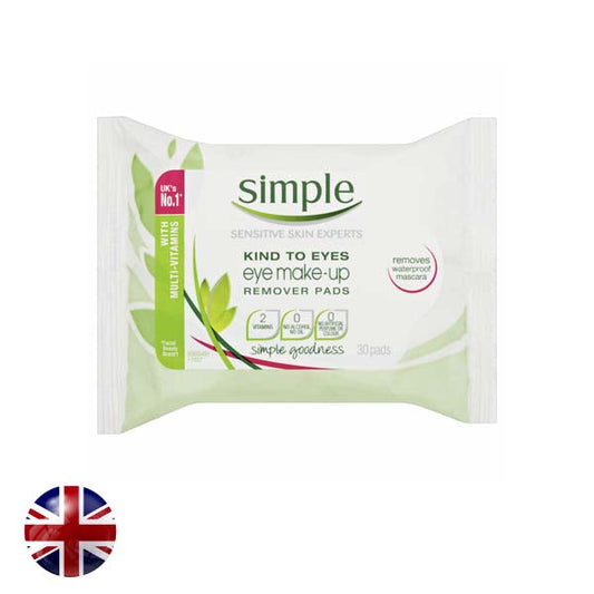 Simple Eye Makeup Remover Pads 30'S