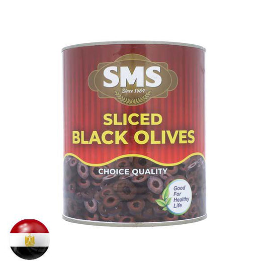 Sms Sliced Black Olives 3Kg