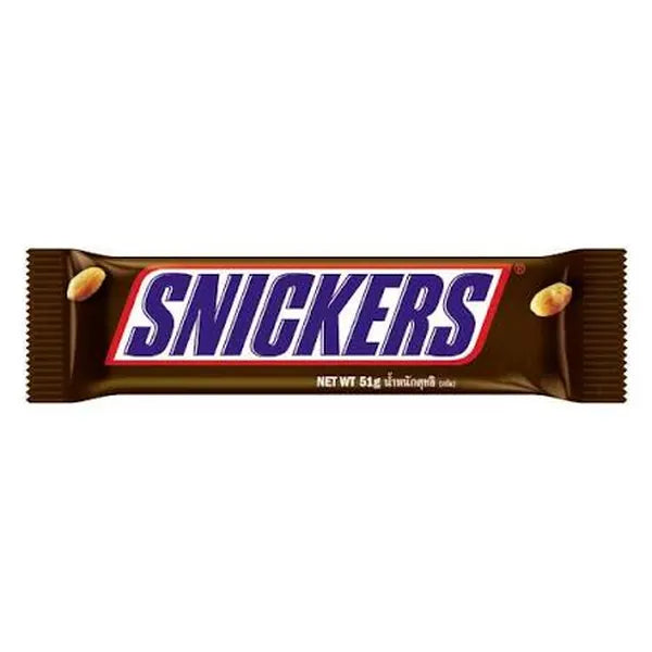 Snickers Chocolate  Bar Single 51g