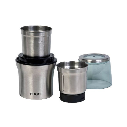 Sogo Grinder Chopper Wet N Dry Stainless Steel 300W SS-5230