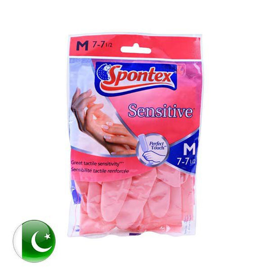 Spontex Gloves Sensitive Medium