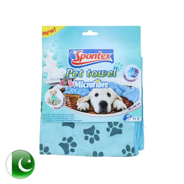 Spontex Pet Towel Micro Fiber 1X