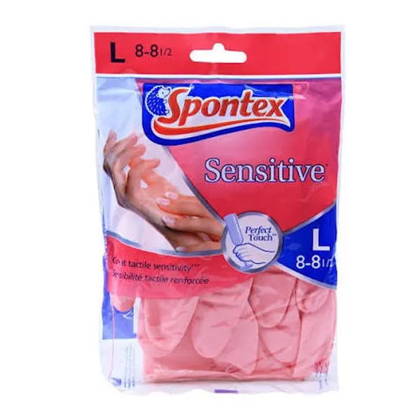 Spontex Gloves Sensitive Large