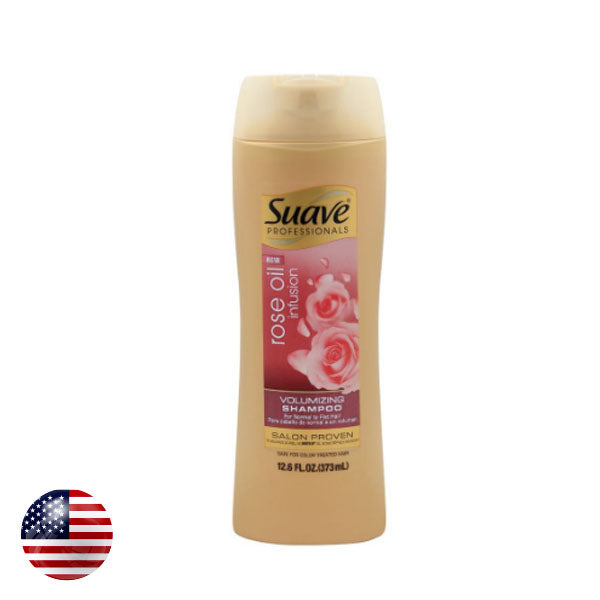 Suave Shampoo Rose Oil Infusion Volumizing 373ml