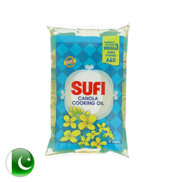 Sufi Canola Oil Pouch 1 Ltr