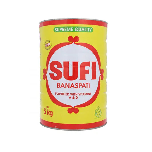 Sufi Banaspati Ghee 5Kg Tin