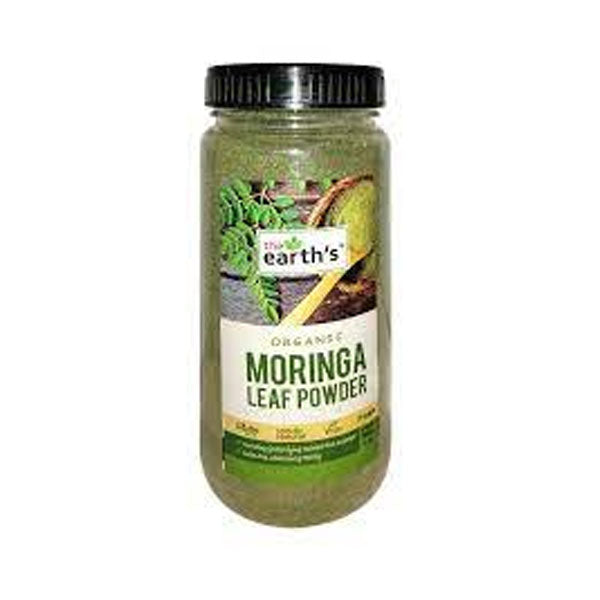 The Earth's Organic Moringa Leaf Powder 150gm