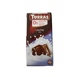 Torras Sugar Free Leche MIlk Chocolate 75g