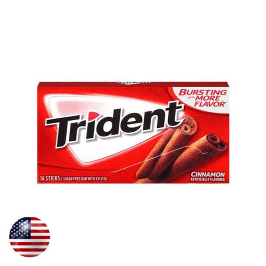 Trident Cinnamon Gum 14 Sticks