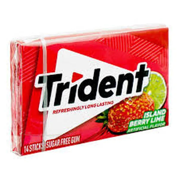 Trident Island Berry Lime Bubble gum