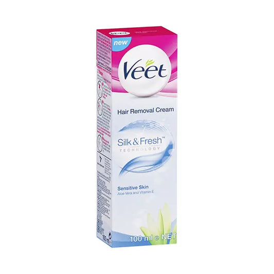 Veet Hair Removal Cream Silk & Fresh For Dry Skin 100ml
