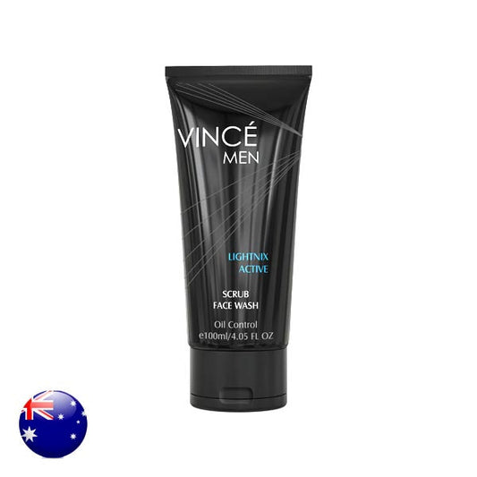 Vince Men Scrub Face Wash 100 Ml