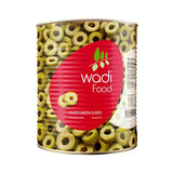 Wadi Food Siliced Green Olives 3Kg