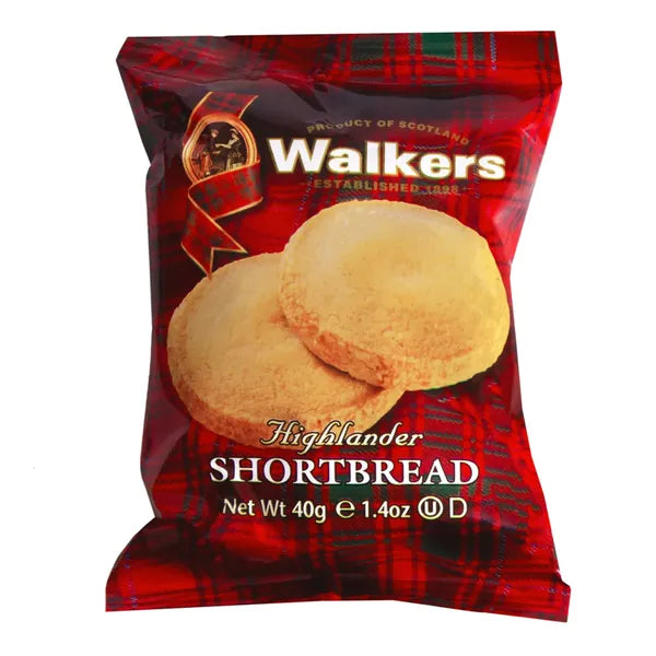 Walkers Highlander Shortbread Biscuits 40g