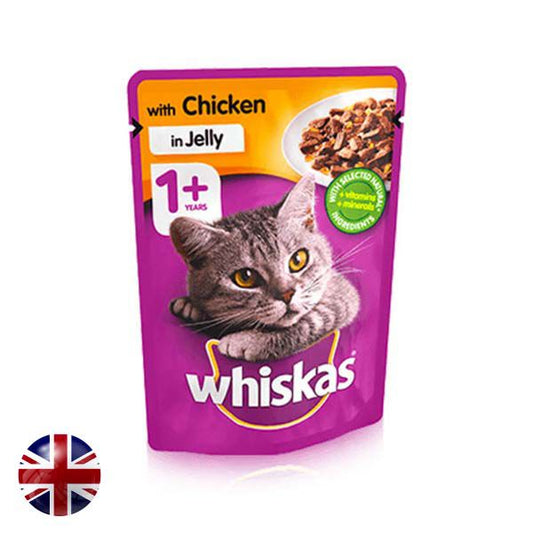 Whiskas Cat Food 1 + Chicken 100gm