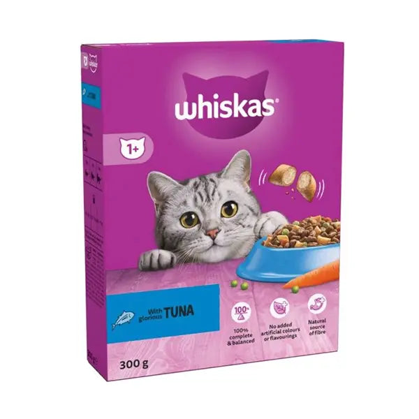 Whiskas Cat Food Complete With Dry Tuna 300 Gm