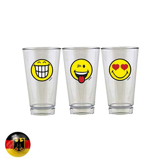 ZAK Smiley Glass Tumbler 30 Cl In Window Box 6727-R951