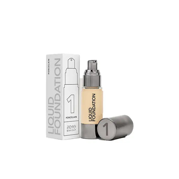 Zero Foundation Zero Liquid Foundation Porcelain 01 – Greenvalley Lahore