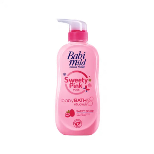 Babi Mild Baby Bath Sweet Pink Pump 500ml