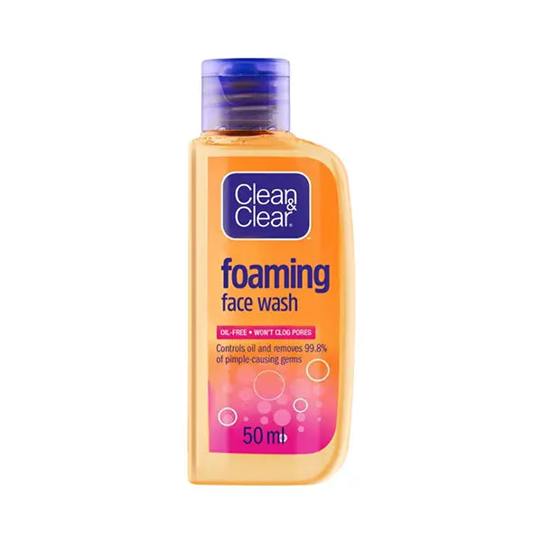 Clean Clear Essentials Foaming Facial Wash 50ml