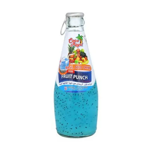 Coco Royal Basil Seed Fruit Punch Flavoured Drink 290ml