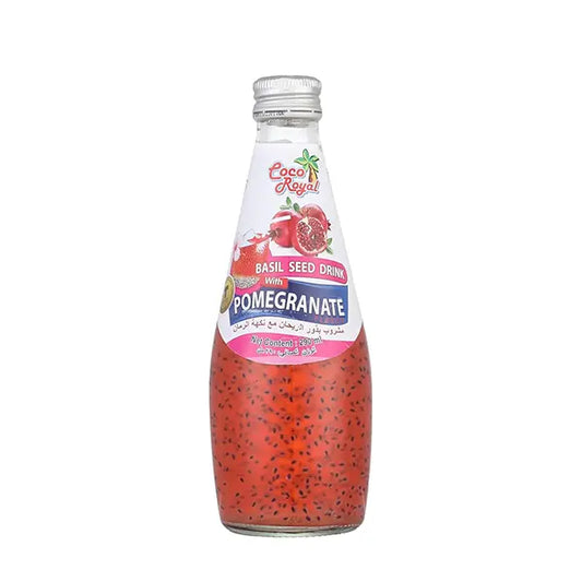 Coco Royal Basil Seed Pomegranate Flavoured Drink 290ml