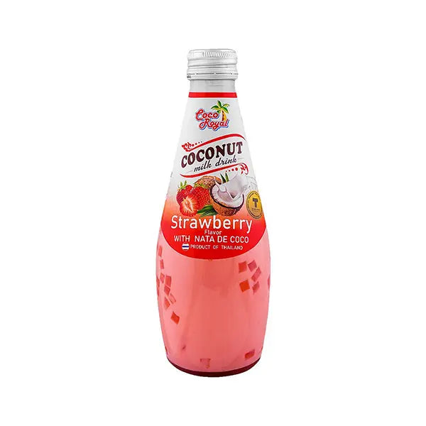 Coco Royal Coconut Milk Drink Strawberry Flavour 290ml