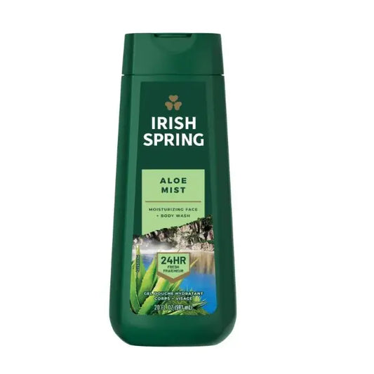 Irish Spring Body Wash Aloe Mist 20Oz/591Ml