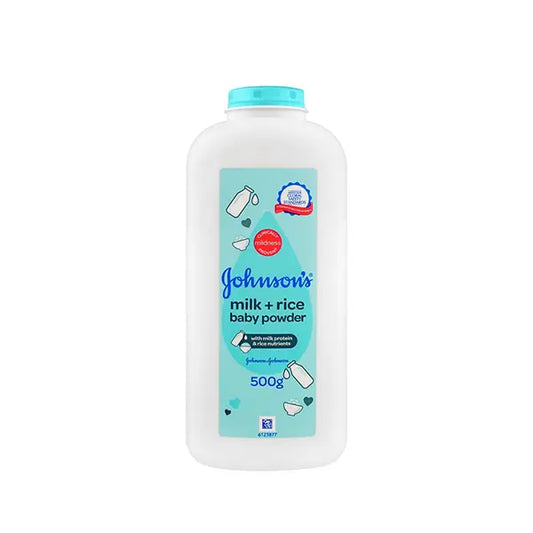 Johnsons Milk+Rice Baby Powder 500G