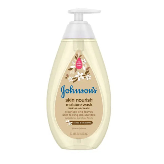 Johnsons Skin Nourish Moisture Wash 600ml