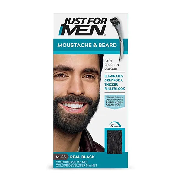 Just For Men Beard Colour Real Black M-45 28.4Gm