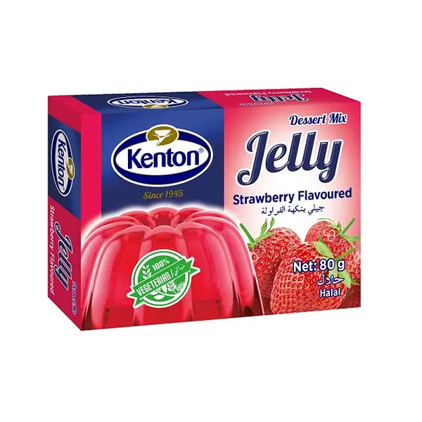 Kenton Vegetal Jelly Strawbery Flavoured 80g