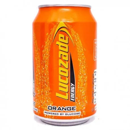 Lucozade Engergy Drinks Orange Can 330Ml