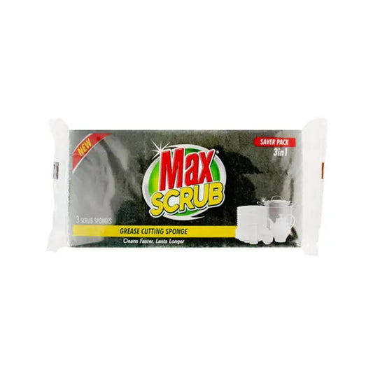 Max scrub nail saver sponge (single)