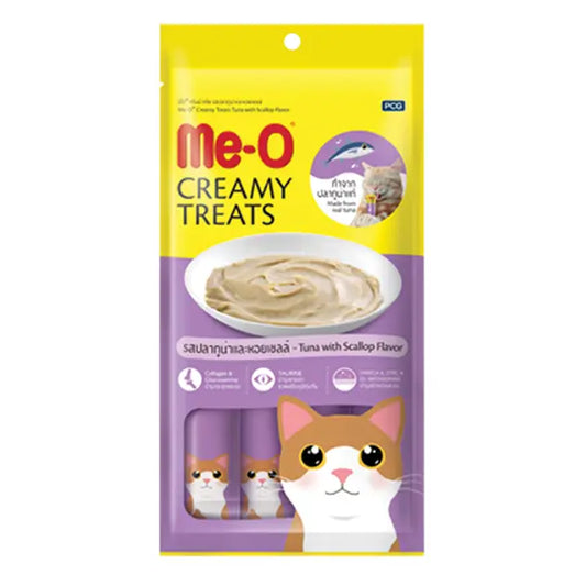 ME-O Creamy Treats Tuna With Scallop 60g