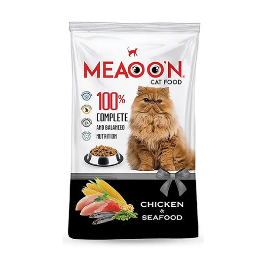 Meaoo'n Cat Food Chicken & Sea Food  400Gm