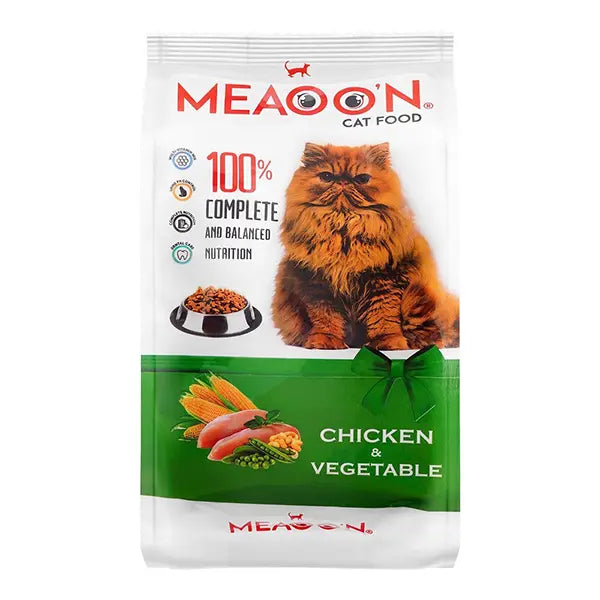 Chkn Meaoo'n Cat Food Chkn & Veg 3kg – Greenvalley Lahore