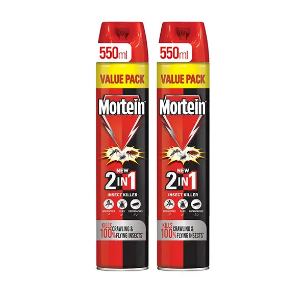 Mortein KIlls Crawling & Flying  Insect Killer 550ml