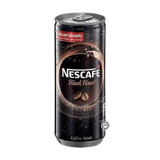 Nescafe Black Roast Coffee Drink Can 240ML