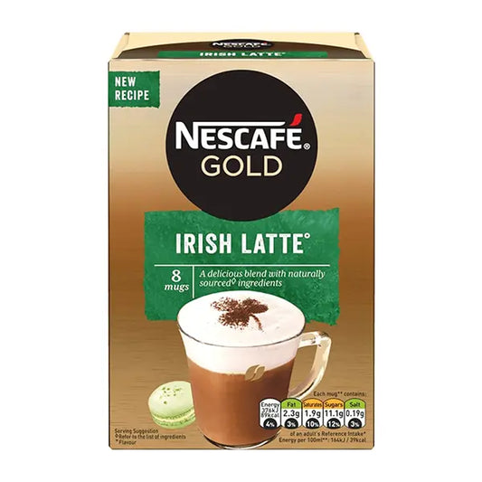 Nescafe Gold Cappuccino Irish Latte 8s